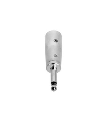 Adapter Jack TS to XLR 3-pole male