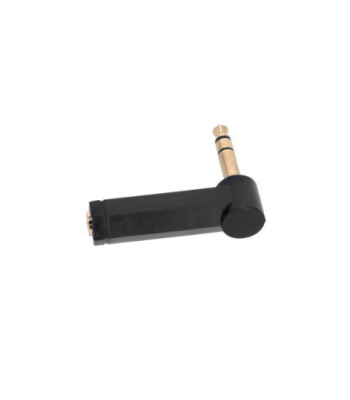 6.3 mm TRS jack to 6.3 mm angled TRS jack