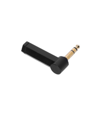6.3 mm TRS jack to 6.3 mm angled TRS jack