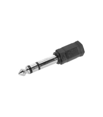 Adapter Minijack female TRS to Jack TRS