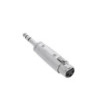 Adapter XLR 3-pole female to Jack TRS
