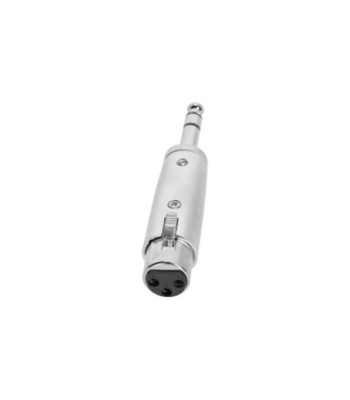 Adapter XLR 3-pole female to Jack TRS