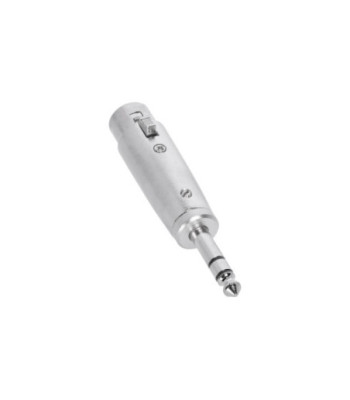 Adapter XLR 3-pole female to Jack TRS