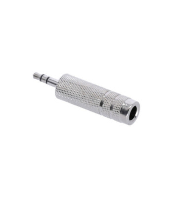 Adapter 6.3 mm jack TRS to 3.5 mm jack TRS