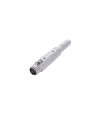 Adapter XLR 3-pole female to Jack TRS female