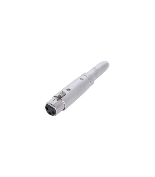 Adapter XLR 3-pole female to Jack TRS female Adapter XLR 3-pole female to Jack TRS female