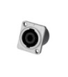 Panel jack 4-pole loudspeaker connector Male