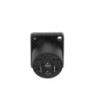 Panel jack 4-pole loudspeaker connector Male