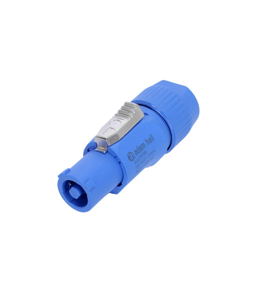 Mains connector PowerIn blue
