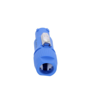 Mains connector PowerIn blue