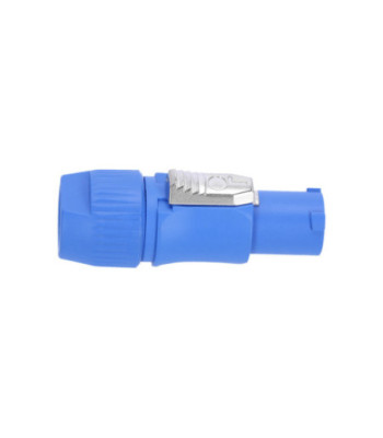 Mains connector PowerIn blue