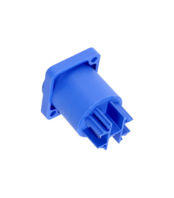 Mains chassis connector PowerIn blue