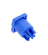 Mains chassis connector PowerIn blue
