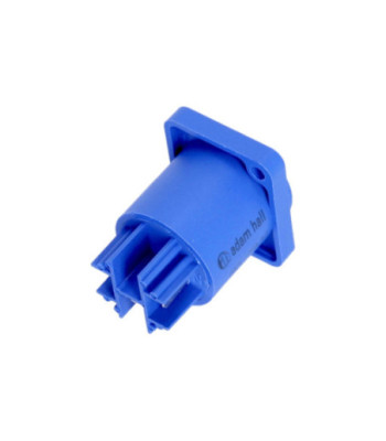 Mains chassis connector PowerIn blue