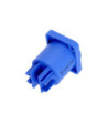 Mains chassis connector PowerIn blue