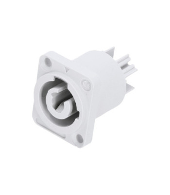 Mains chassis connector PowerOut grey