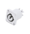 Mains chassis connector PowerOut grey