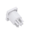 Mains chassis connector PowerOut grey
