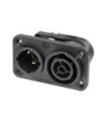 Neutrik Neutrik powerCON TRUE1-TOP® combi chassis connector | IP65