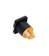 Mains plug device chassis connector male | IP65