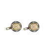 RCA socket female gold-plated with black code ring