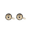 RCA socket female gold-plated with black code ring
