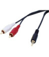 UDL   Minijack til phonokabel 5 m
