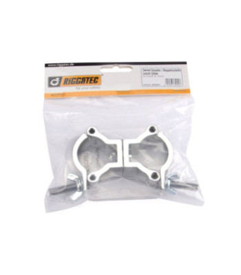 RIGGATEC Swivel Coupler Slim Silver max. 50 kg (32 - 35 mm)