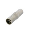 Neutrik Adapter XLR 3-pole male to XLR 3-pole male Neutrik®