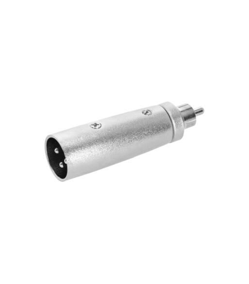 Adapter RCA male to XLR 3-pole male Adapter RCA male to XLR 3-pole male