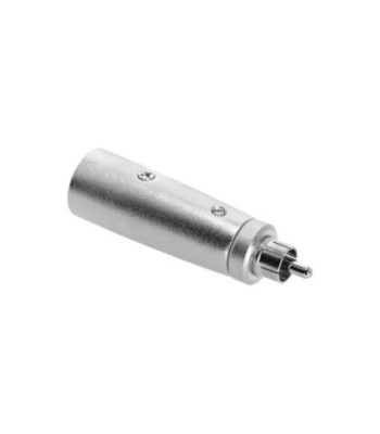 Adapter RCA male to XLR 3-pole male