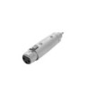 Adapter XLR 3-pole female to RCA male