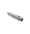 Adapter XLR 3-pole female to RCA male