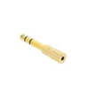 Adapter mini jack female stereo to 6.3 mm jack male stereo