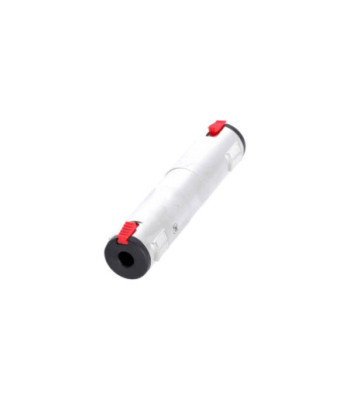 Adapter 6.3 mm jack TRS female to 6.3 mm jack TRS female with lock