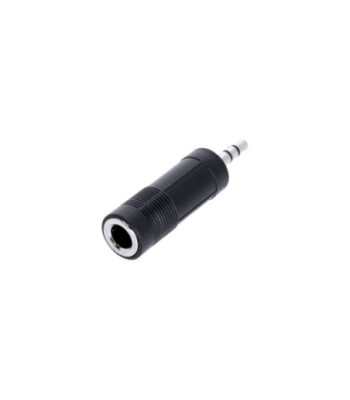 Adapter 6.3 mm jack stereo female to 3.5 mm jack stereo male