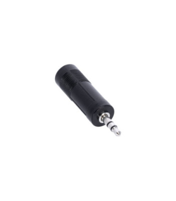 Adapter 6.3 mm jack stereo female to 3.5 mm jack stereo male