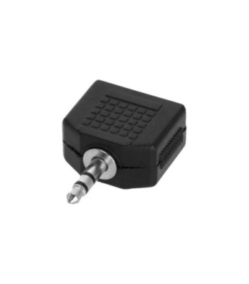 Y-adapter 2 x 3.5 mm jack TRS female to 3.5 mm jack TRS female