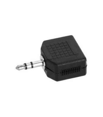 Y-adapter 2 x 3.5 mm jack TRS female to 3.5 mm jack TRS female