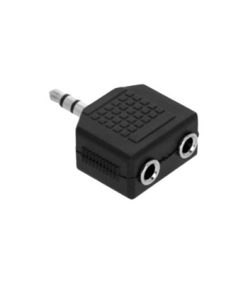 Y-adapter 2 x 3.5 mm jack TRS female to 3.5 mm jack TRS female