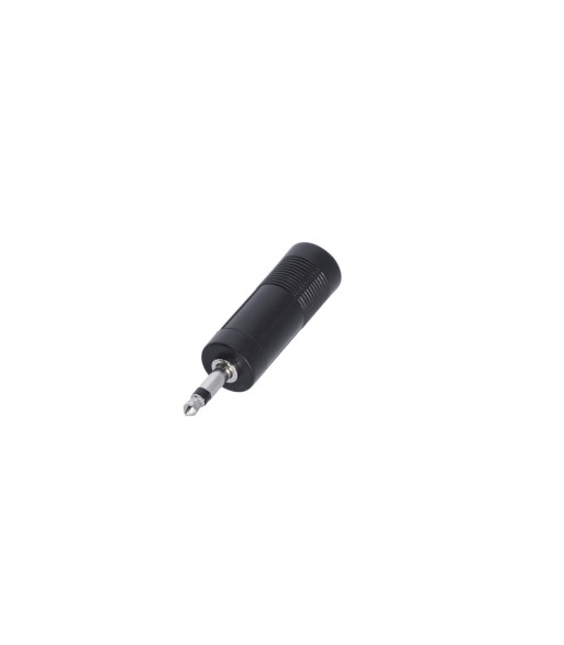 Adapter 6.3 mm Jack Mono female to 3.5 mm Jack Mono male
