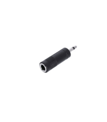 Adapter 6.3 mm Jack Mono female to 3.5 mm Jack Mono male
