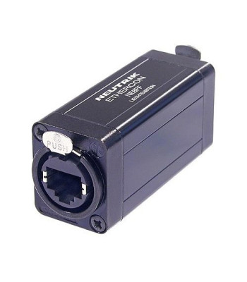 Neutrik etherCON RJ45 Feedthrough Coupler for Cable Extensions
