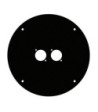 Front panel for K4CD042 with 2 x D-type hole