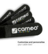 Hook and Loop Cable Tie 500 x 50 mm black - 10 stk.