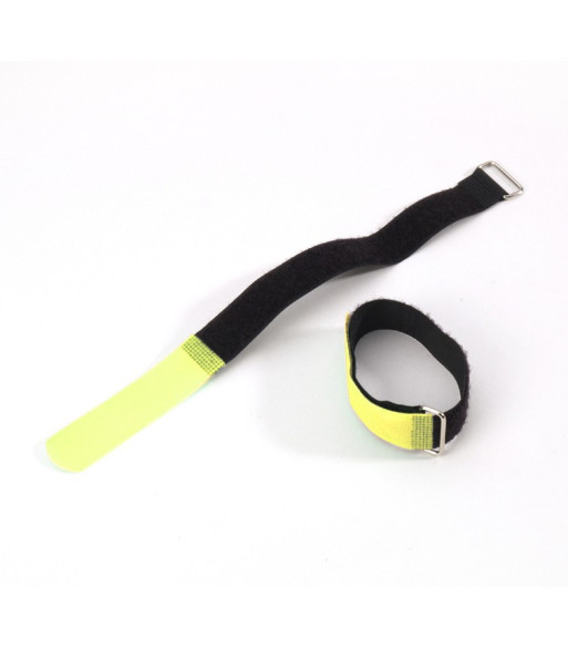 Hook and Loop Cable Tie 300 x 20 mm yellow - 10 stk. Hook and Loop Cable Tie 300 x 20 mm yellow - 10 stk.