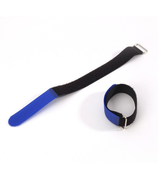 Hook and Loop Cable Tie 160 x 16 mm blue - 10 stk. Hook and Loop Cable Tie 160 x 16 mm blue - 10 stk.