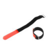 Hook and Loop Cable Tie 400 x 38 mm red - 10 stk.