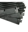 Defender Cable Protector 3-channel with Black Cap