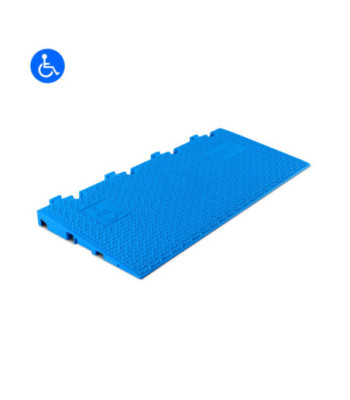 Defender Midi 5 2D blue ramp - modular system for wheelchair accessible transition